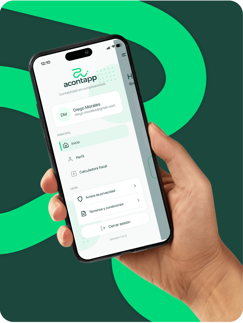Acontapp app preview